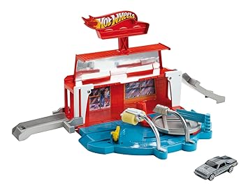 hot wheels super spin car wash