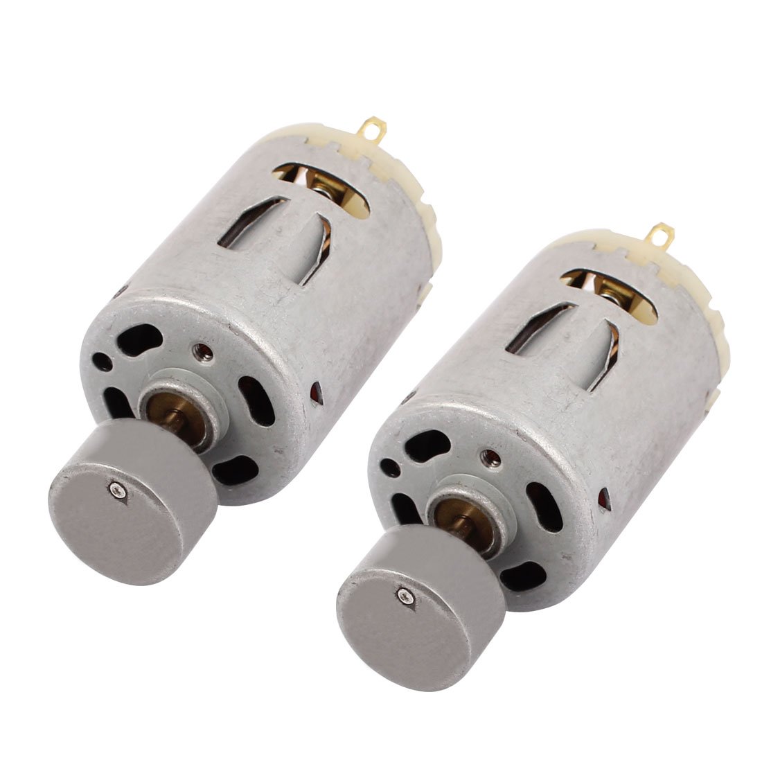 Sourcingmap 2Pcs DC 12V 4500RPM Large Torque Micro Vibration DC Motor for Electric