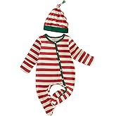 FIOMVA My First Valentines Day Outfit Baby Girl Boy Little Love Footie Jumpsuit Romper Onepiece Newborn Coming Home Outfit