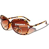 Sehnsucht Bifocal Reading Sunglasses for Women Fashion Sun Readers UV Protection Shades Ladies Reading Glasses