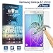 [2-Pack] Samsung Galaxy A7 2016 Tempered Glass Screen Protector, Pacific Asiana HD Crystal Clear Ultra Thin [9H Hardness] [Scratch Proof] Glass Protector Skin Cover with Lifetime Replacement Warranty