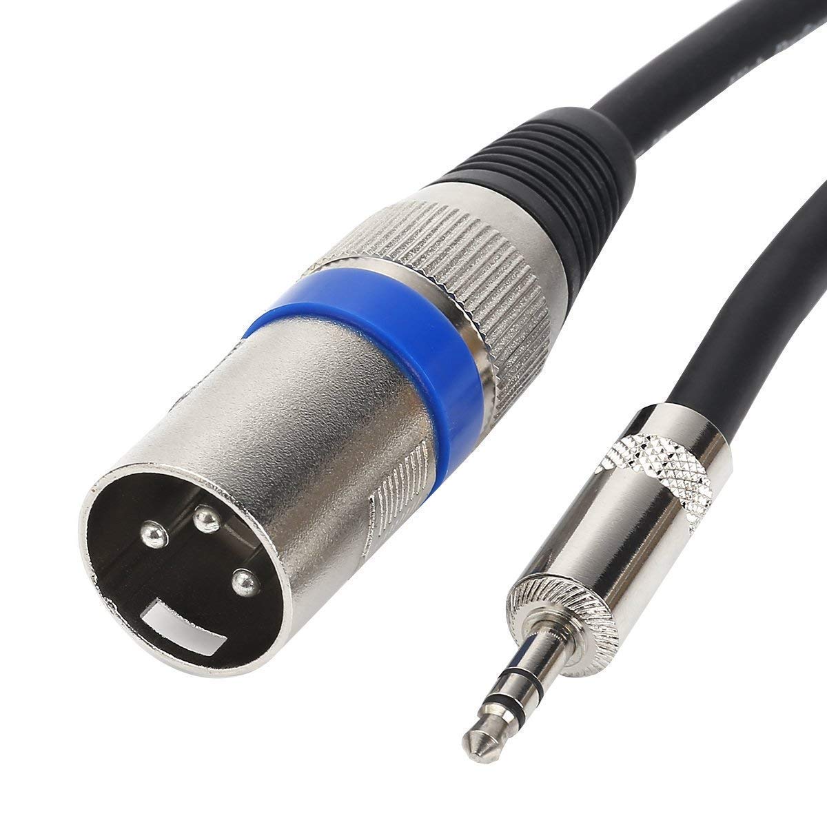 NEXT GEEK 3 pin XLR Male to 3.5mm TRS Male Cable Audio Adapter Cable Metal  Connector for Microphone/Electric Guitar Amplifier Cable (1.5 Meters) - Buy  Online - 156640992