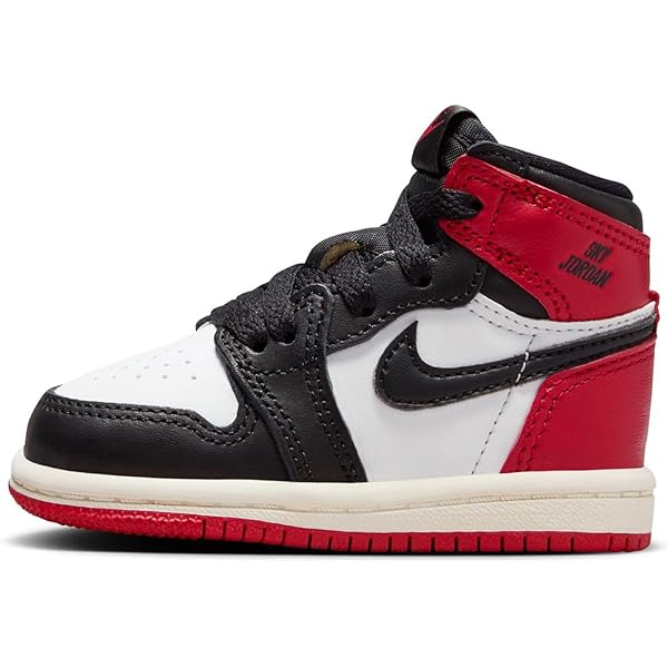 スニーカー Nike TD Air Jordan 1  High  Satin Bred Women's Air Jordan 1 High OG 'Satin Bred' (FD4810-061