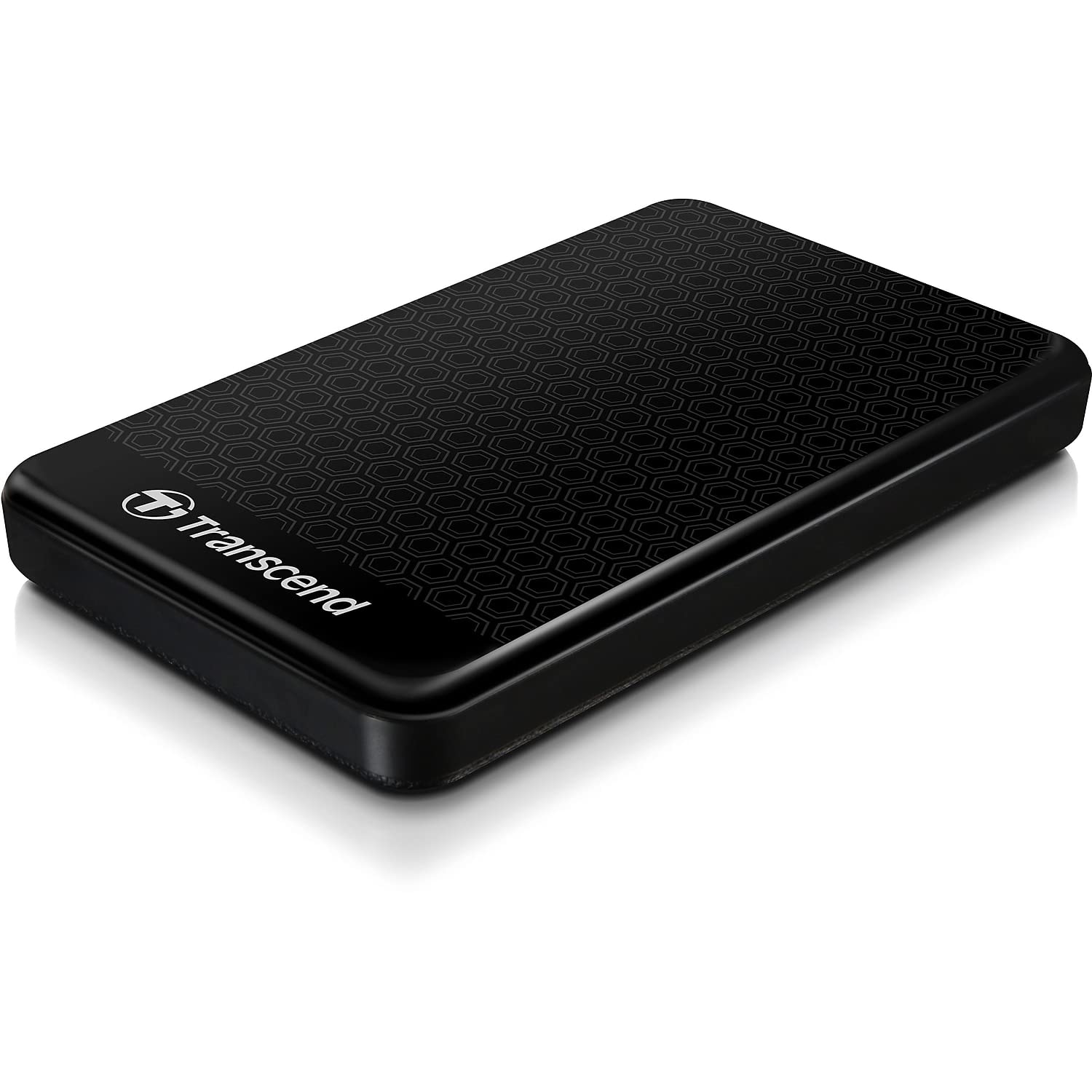 Transcend StoreJet 25A3 1TB Portable Hard Drive, USB 3.1 Gen 1 (USB 5Gbps), Shock-Resistant Internal Suspension -TS1TSJ25A3K