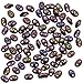 Preciosa Twin Beads 5x2.5mm 'Jet/Dark Purple Iris' (24 Grams)