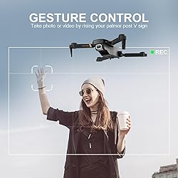 4DV4 Drone with 1080P Camera for Adults Kids,FPV HD