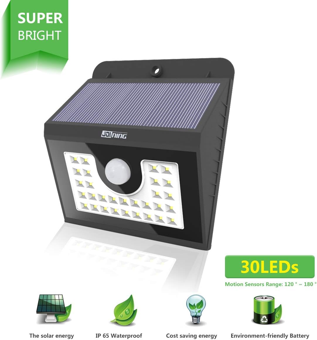 LED Solarleuchten mit Bewegungsmelder,Bewegungslicht aussen solar 30