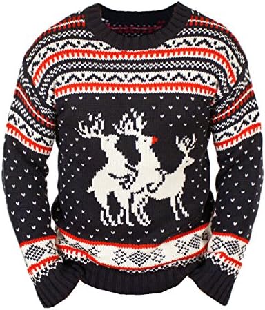 Unisex Mens Ladies Womens Novelty 1970's Vingtage Jumper Sweater Retro Christmas Jumper Day Gift