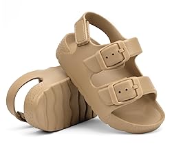 ChayChax Toddler Boys Girls Double Buckle Sandals