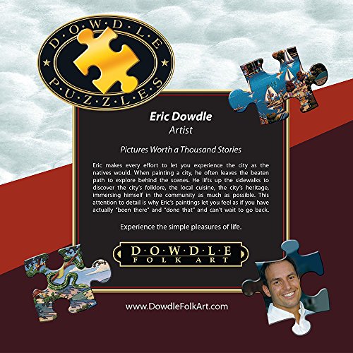 Jigsaw Puzzle - Ski Park City 500 Pc By Dowdle Folk Art