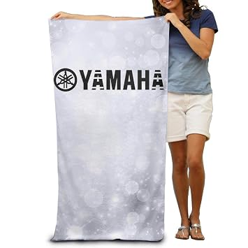Askswf Serviette De Bain Yamaha Logo Wallpaper Seaside Beach