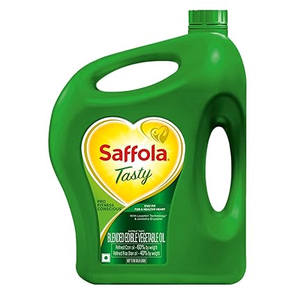 Saffola Tasty, Pro Fitness Conscious Edible Oil, Jar, 5 L