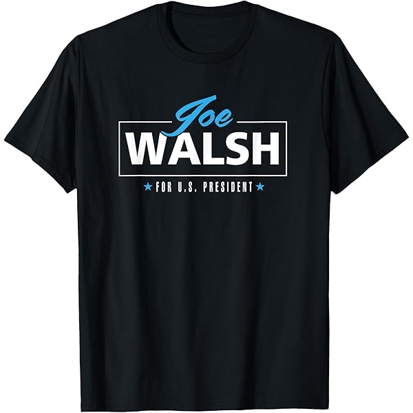 JOE WALSH FOR PRESIDENT Tシャツ Joe Walsh Shirt - Etsy