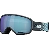 Giro Ringo Ski Goggles - Snowboard Goggles for Men, Women and Youth - Dark Shark Streaker Strap with Vivid Royal Lens