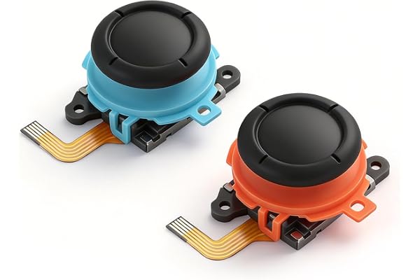 GuliKit Joystick Replacement for Switch 2, Anti-Drift TMR Magnetic 3D Analog Thumbstick,DIY Repair,No Soldering