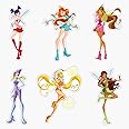 Winx Club Set Believix Sticker Vinyl Waterproof Sticker Decal Car Laptop Wall Window Bumper Sticker 5"