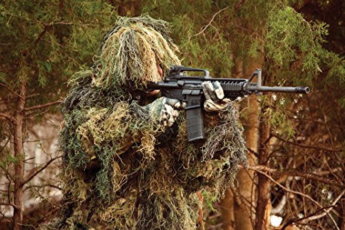 Red Rock Outdoor Gear 2-Piece Ghillie Suit Parka, Woodland, X-Large/XX-Large - Thumbnail 4
