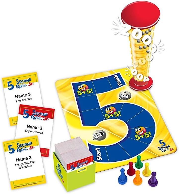 University Games Kids 5 Second Rule Jr. Game Amazon.co.uk