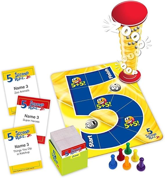 University Games Kids 5 Second Rule Jr. Game Amazon.co.uk