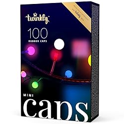 Twinkly Mini Caps, 100 Silicone Caps to Diffuse The