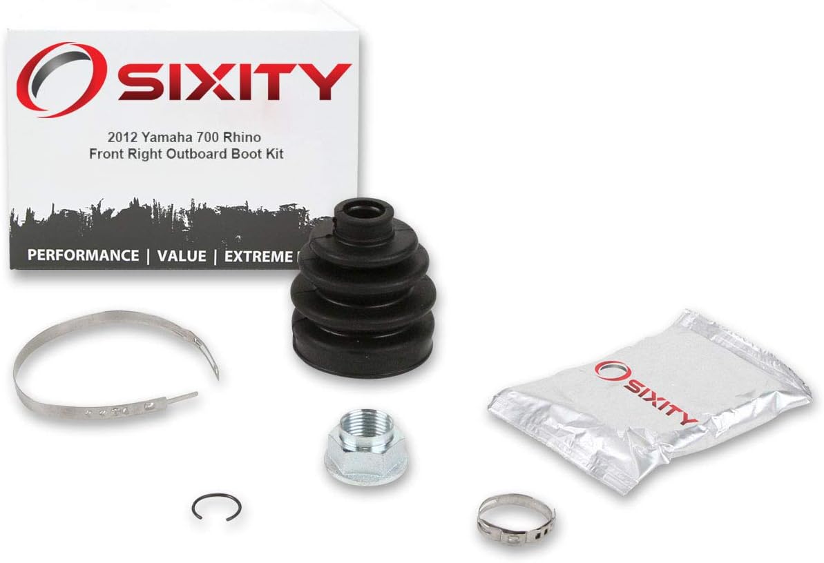 Sixity 2012 for Yamaha 700 Rhino 4X4 Front Right Outer Axle