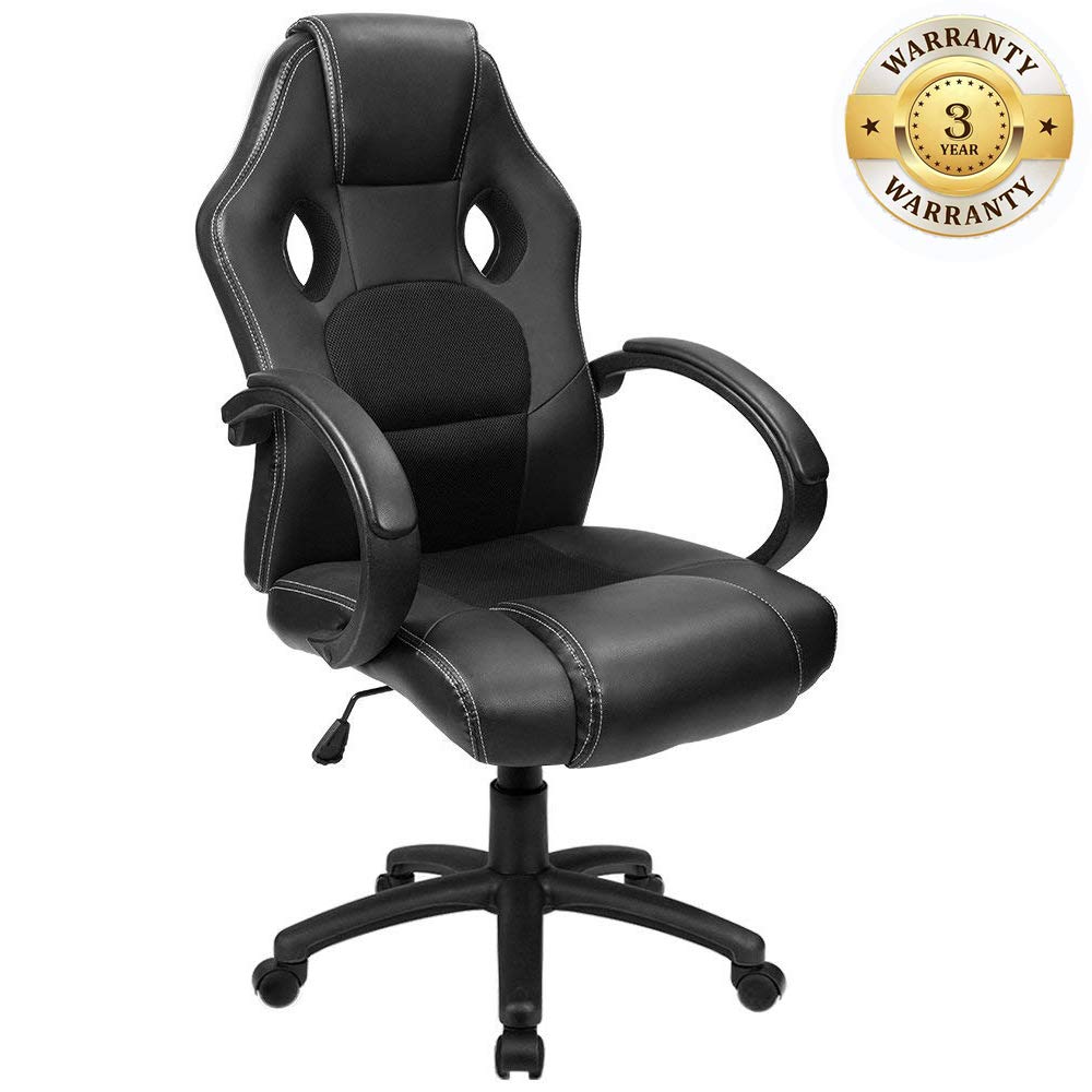 Best Black Gaming Chair 350 Lb