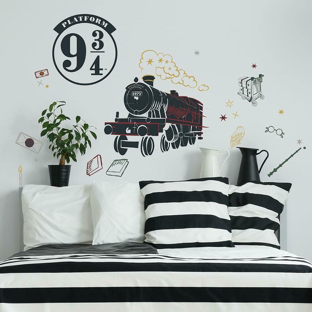 Photo 1 of RoomMates RMK4956GM Hogwarts Express Train Giant Peel and Stick Wall Decal