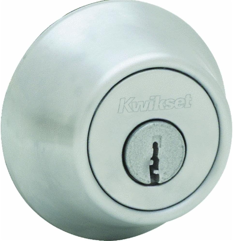 Kwikset665-26D RCAL RCS Satin Chrome Double Cylinder Deadbolt