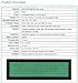 Koolertron Programmable LED Digital Scrolling Message Name Tag Id Badge(12x48 Pixels) (Green)