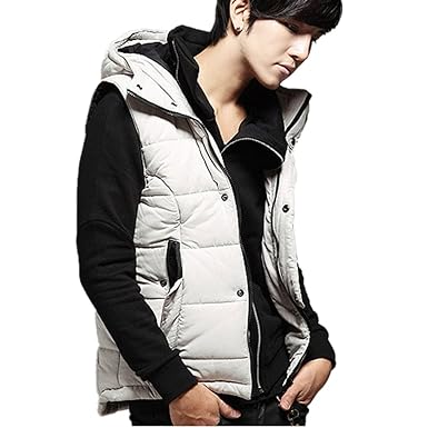 Amazon ヤンググロリ Yogly 中綿 ポケット ベスト ノースリーブ