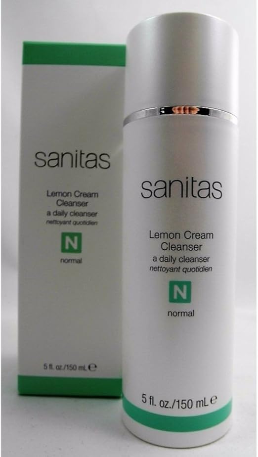 Sanitas Skincare Lemon Cream Cleanser 200 Ml By Sanitas Skincare Amazon Co Uk Beauty