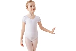 Daydance Lined Spandex Vest Girls Leotards for Ballet, Dance, Gymnastics, Swim
