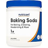 Nutricost Baking Soda (1 LB) - For Baking, Cleaning, Deodorizing, and More