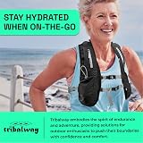 Tribalway Running Vest 1.5L Hydration Pack Unisex Lightweight Breathable view 6