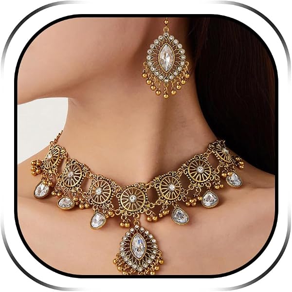 Efulgenz Indian Jewelry Sets for Women Indian Bollywood