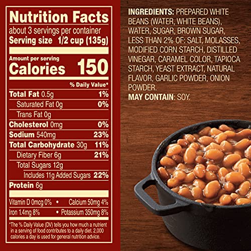 VAN CAMP’S ORIGINAL BAKED BEANS, 15 OZ