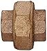 Anderson Metals 38104 Red Brass Pipe Fitting, Union, 1/2