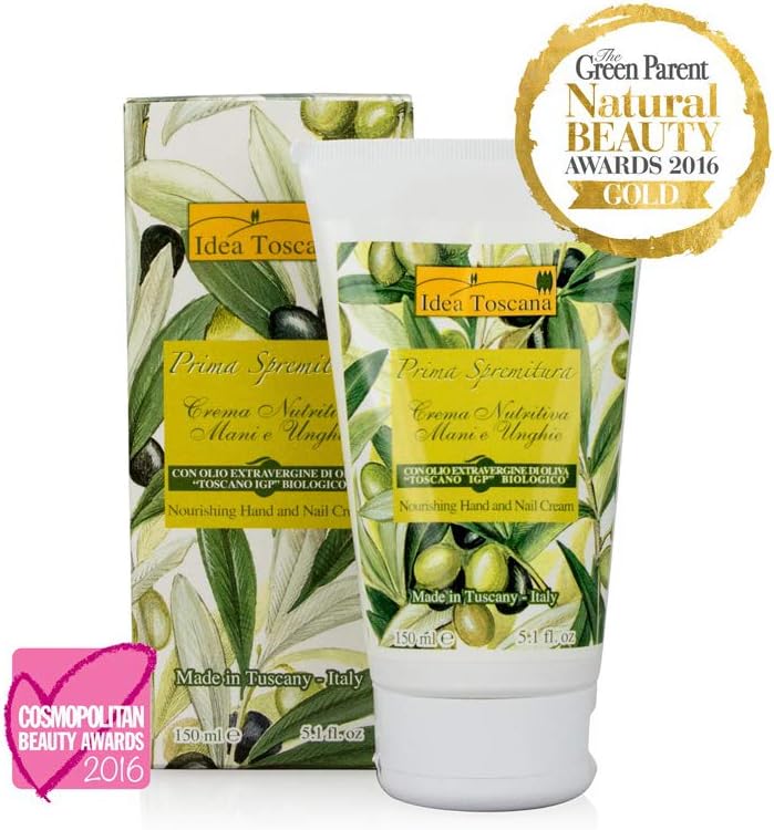 Prima Spremitura Organic Extra Virgin Olive Oil Hand & Nail Cream (5 oz) by Prima Spremitura