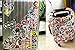100 Pieces Waterproof Vinyl Stickers for Personalize Laptop, Car, Helmet, Skateboard, Luggage Graffiti Decals (B - section)