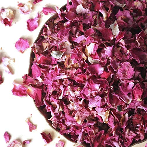 Where to find rose petals dried food grade?