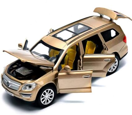 Magicwand 1:32 Scale Die-Cast Merc-Benz-GL500 with 6 Openable Doors, Music , Lights & Pull Back Action (Color May Vary)