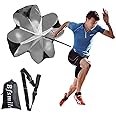 ANPOPO Bfsmile Running Speed Training 56" Parachute with Adjustable Strap, Free Carry Bag. Speed Chute Resistance Running Par