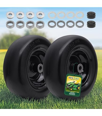 Amazon.com: 2PK Flat Free Front Wheel Tire for Toro Time Cutter Z