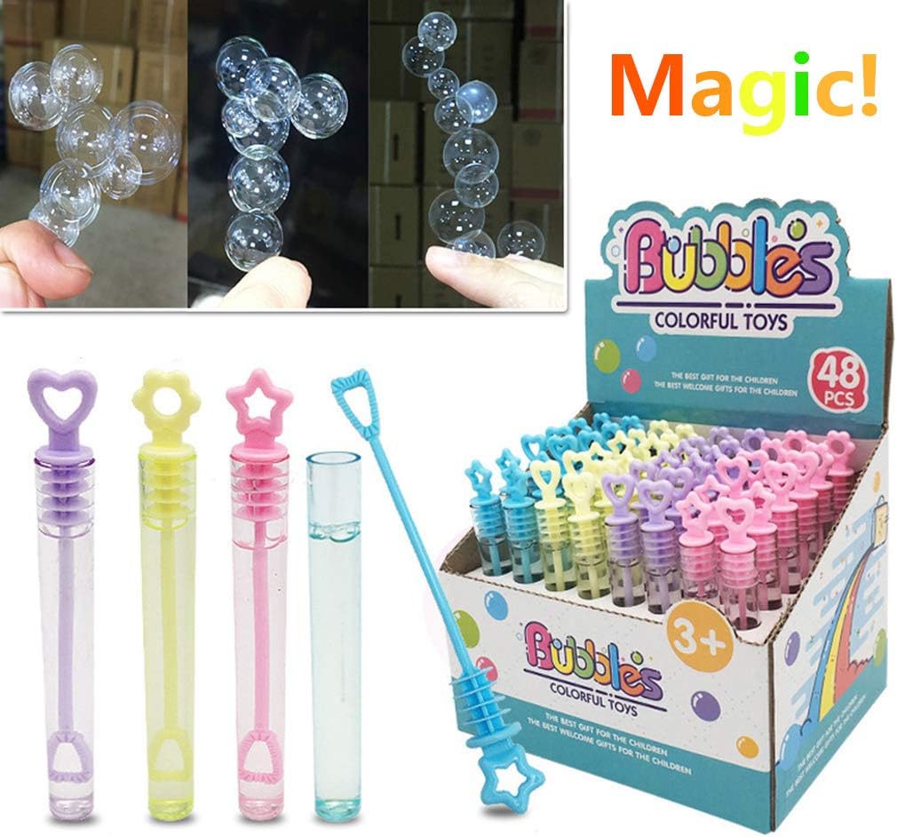 yuanhaourty Super Magic Bubble Soap Bottles Bubbles Blower Magic Toy Wedding Birthday Party Favors Bubbles Maker Kids Outdoor