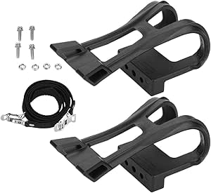 VGEBY Correa para pedal de bicicleta, ajustable, con clip ...