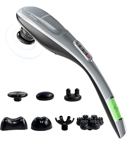 Amazon.com: Pursonic Deep Tissue Massager  Handheld for Muscles  Deep  Massager for Muscles  Ergonomic Hand Held Model  Cordless  Portable Body  Massage Tool for Travel & Home Use : Everything Else