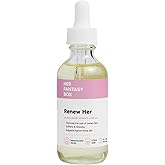 Her Fantasy Box Renew Her | Natural Rejuvenating Yoni Oil for Dark Spots, Ingrown Hair, and Skin Brightening - Nourishing, Moisturizing Formula for All Skin Types