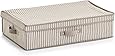 Zeller 14654wasmand Stripes, 2-voudig, vlies, beige