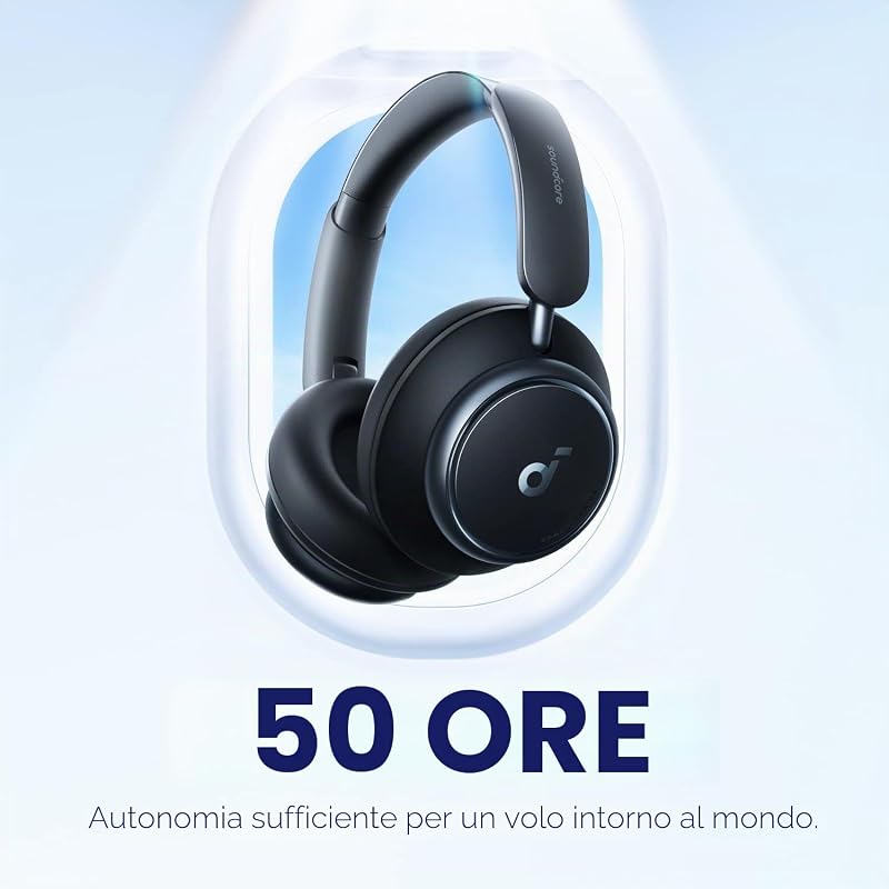 Anker Innovations Soundcore Space Q45 - Cuffie Con Microfono