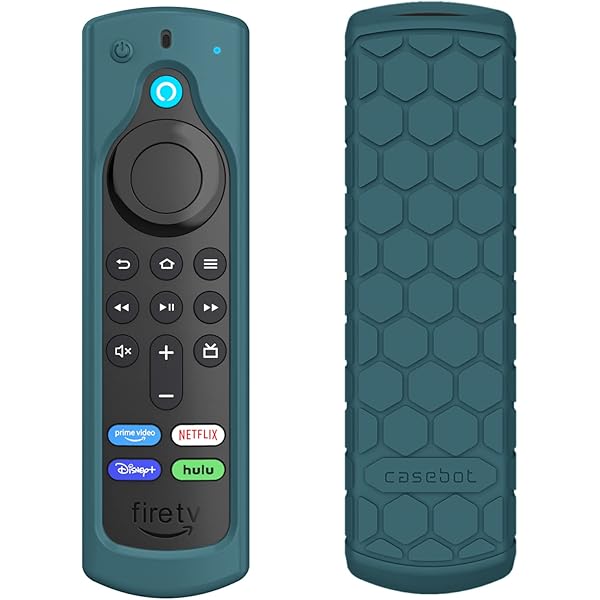 Silicone Remote Cover Compatible With Alexa Voice Remote For Fire TV Stick 4K / Fire TV Stick HD, Glow In The Dark, White - Foto 8